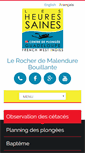 Mobile Screenshot of heures-saines.gp